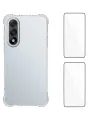 Pack OnePlus Nord 5 | Coque Coins Renforcés Transparente avec 2 Verre 
