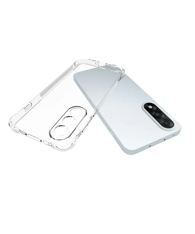 Pack OnePlus Nord 5 Coque Coins Renforcés Transparente avec Verre Trem