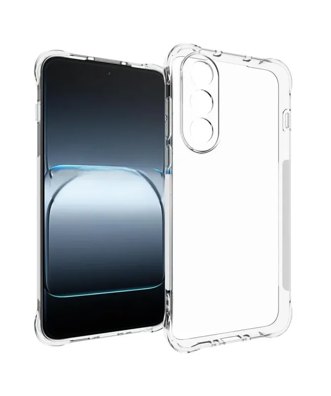 Pack OnePlus Nord 5 Coque Coins Renforcés Transparente avec Verre Trem