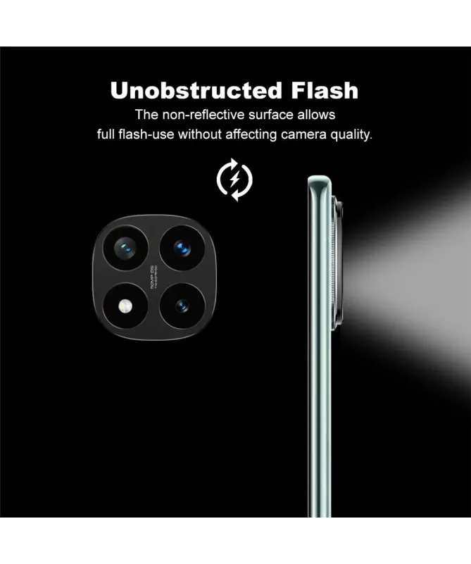 Protecteur d’Objectif Métal Xiaomi Redmi Note 14 Pro Plus
