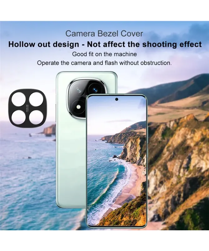 Protecteur d’Objectif Métal Xiaomi Redmi Note 14 Pro Plus