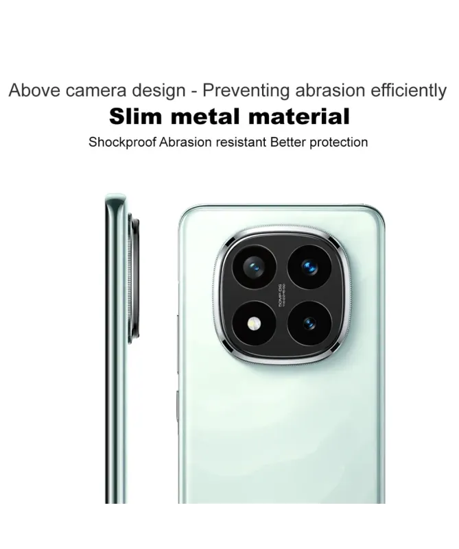 Protecteur d’Objectif Métal Xiaomi Redmi Note 14 Pro Plus
