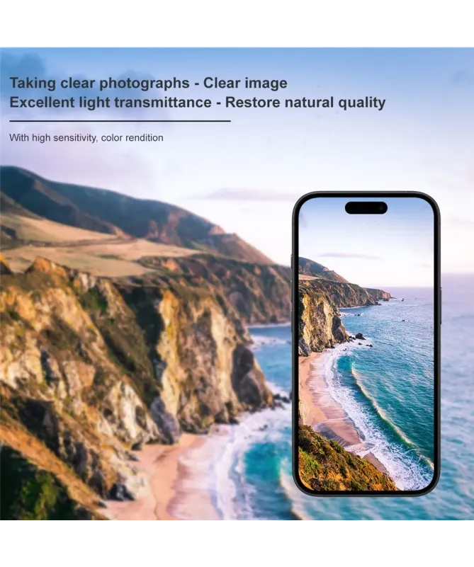 Verre Trempé iPhone Air pour lentille (2 pièces)