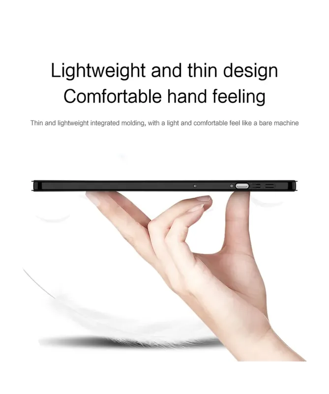 Étui Honor Pad 10 Support Pliable | Slim Folio Noir