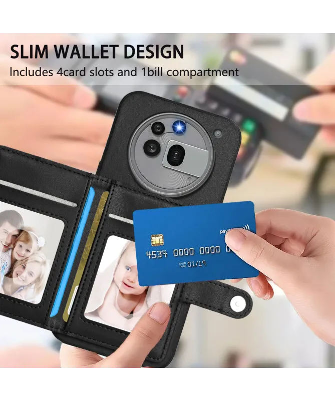 Coque Nothing Phone (3a) Pro Porte-Cartes et Support | SAFEWALLET