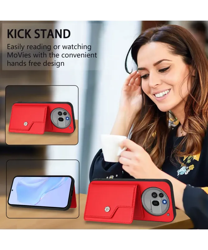 Coque Nothing Phone (3a) Pro Porte-Cartes et Support | SAFEWALLET
