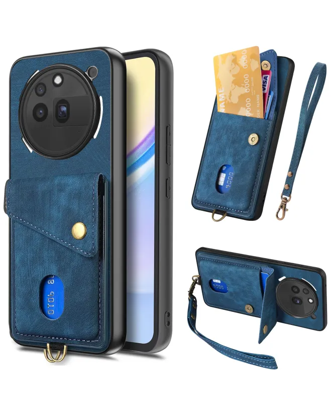 Coque Nothing Phone (3a) Pro avec Porte-Cartes Support Cuir | NESS