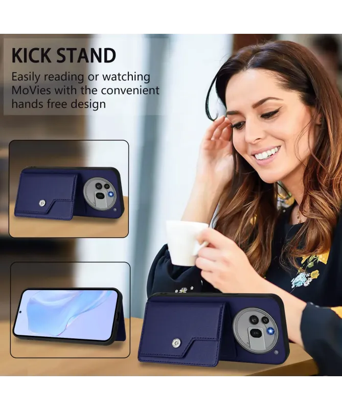 Coque Nothing Phone (3a) Pro Porte-Cartes et Support | SAFEWALLET
