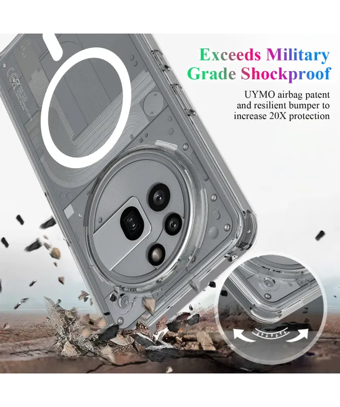 Coque Nothing Phone (3a) Pro Transparente MagSafe | Sorra