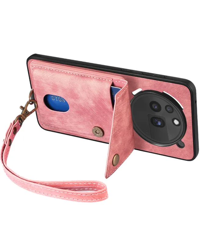 Coque Nothing Phone (3a) Pro avec Porte-Cartes Support Cuir | NESS