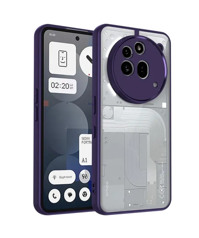 Coque Hybride Nothing Phone (3a) Pro Fini Mat