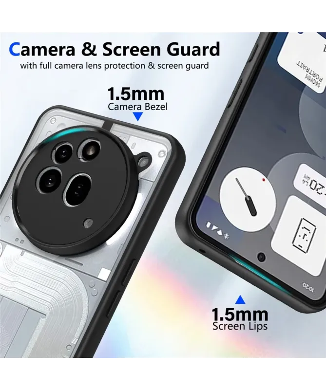 Coque Hybride Nothing Phone (3a) Pro Fini Mat