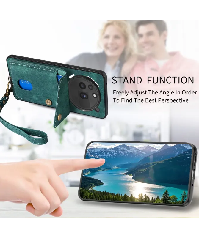 Coque Nothing Phone (3a) Pro avec Porte-Cartes Support Cuir | NESS
