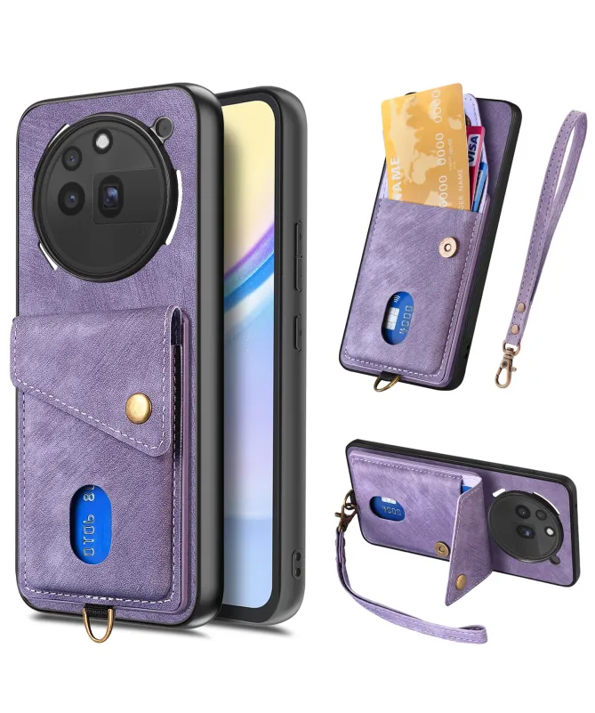 Coque Nothing Phone (3a) Pro avec Porte-Cartes Support Cuir | NESS