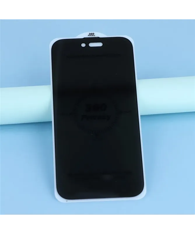 Verre trempé iPhone 17 Pro Max avec filtre de confidentialité