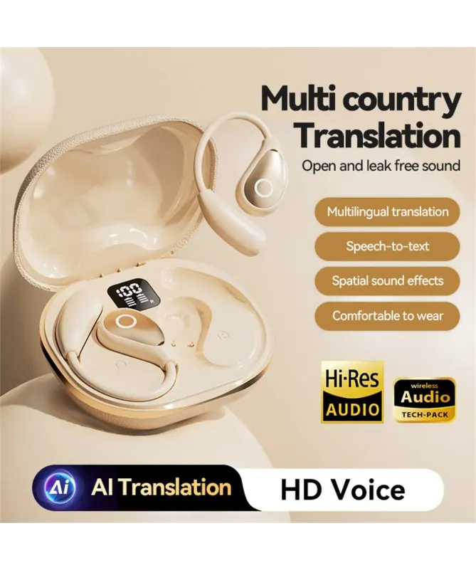 Écouteurs Traducteurs Bluetooth Son HiFi | TranslatEAR
