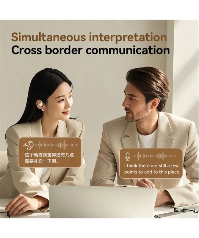 Écouteurs Traducteurs Bluetooth Son HiFi | TranslatEAR