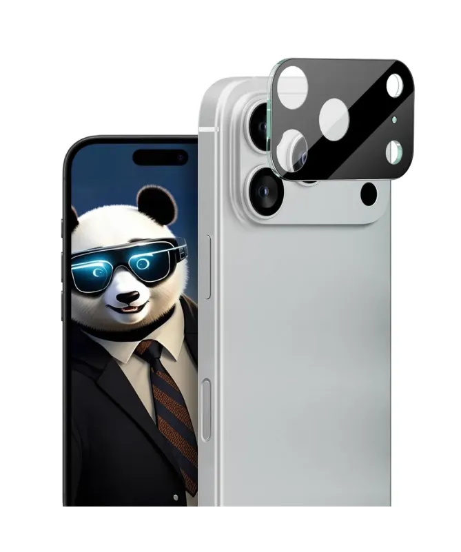 Protections iPhone 17 Pro Max en verre trempé pour lentille (2 pièces)