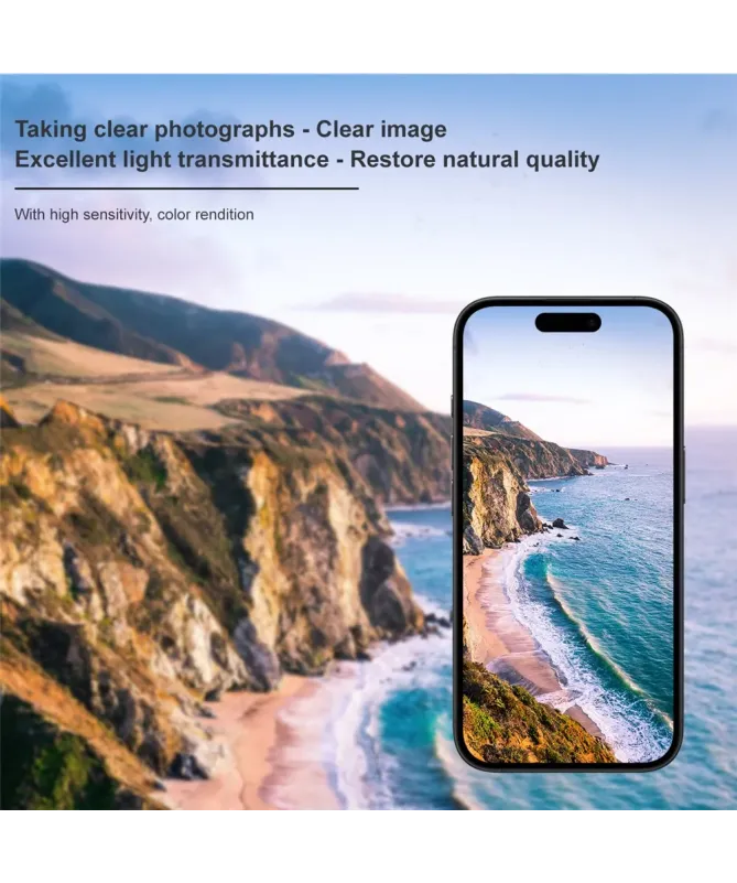 Verre Trempé iPhone 17 Pro Max pour lentille (2 pièces)