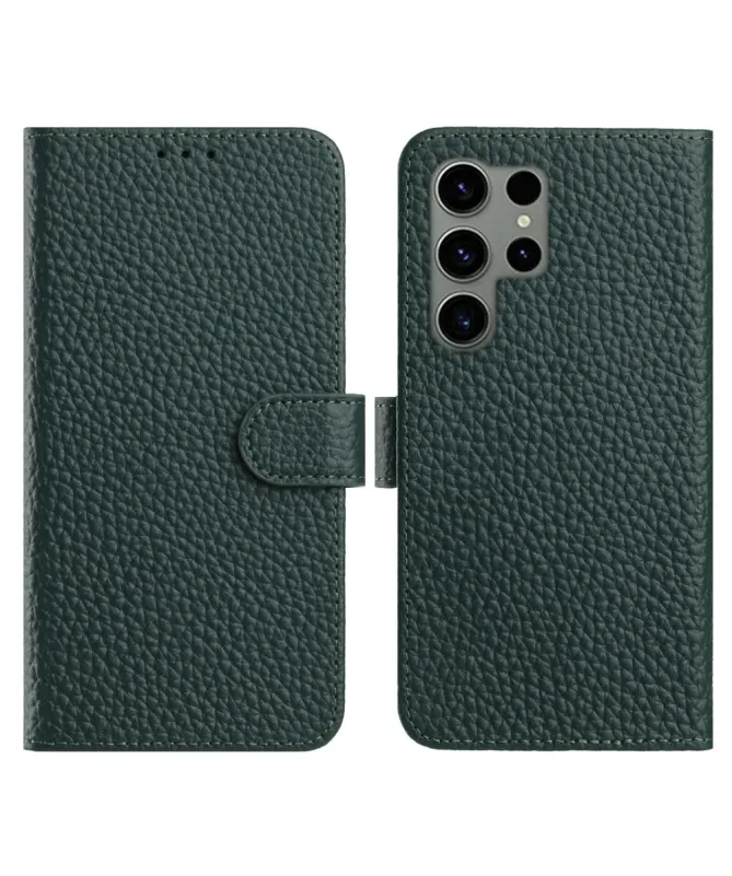 Housse Samsung Galaxy S25 Ultra en Cuir Véritable | ClassiCuir