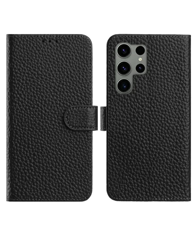 Housse Samsung Galaxy S25 Ultra en Cuir Véritable | ClassiCuir