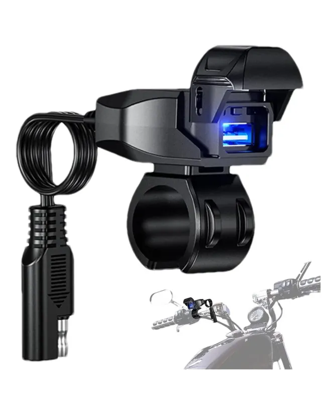Chargeur USB Moto Étanche Charge Rapide | MotoCharge
