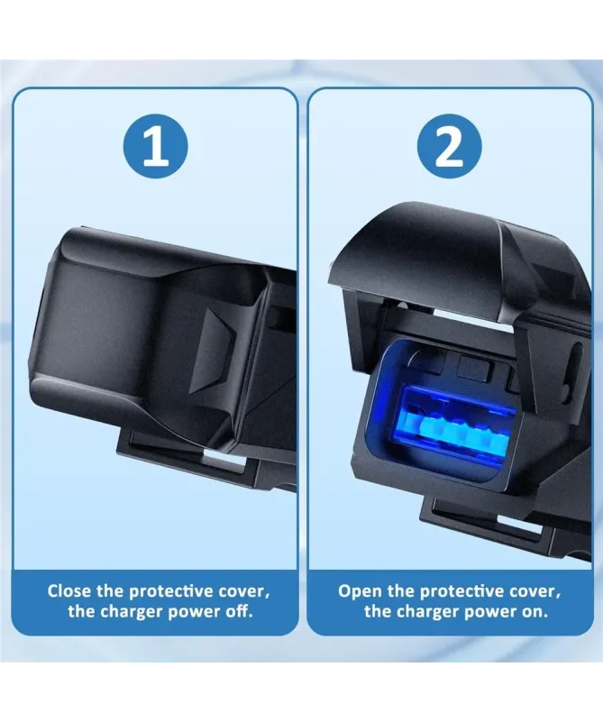 Chargeur USB Moto Étanche Charge Rapide | MotoCharge