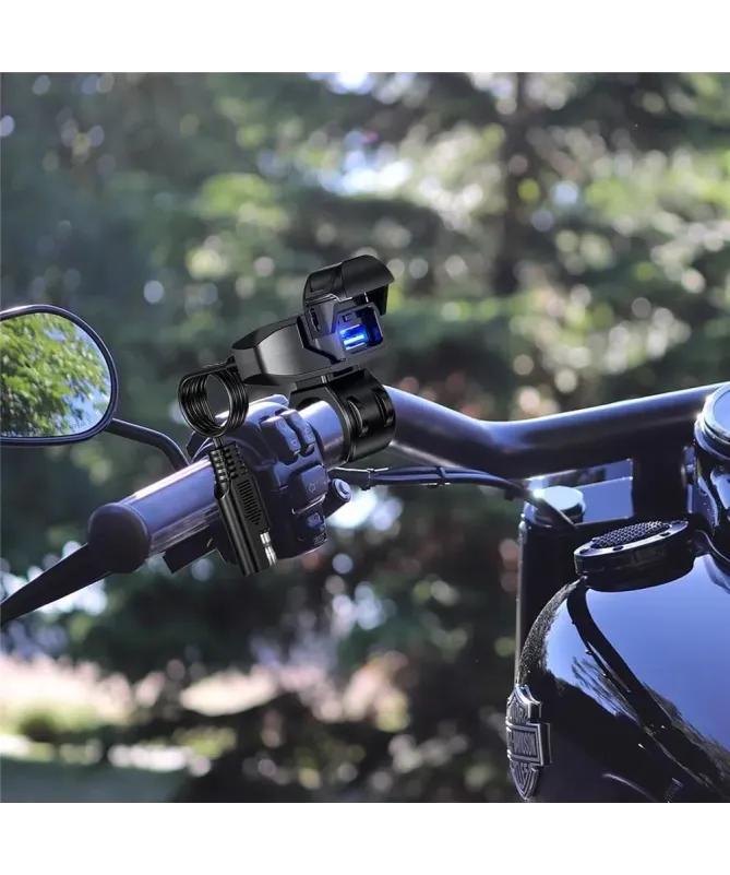 Chargeur USB Moto Étanche Charge Rapide | MotoCharge