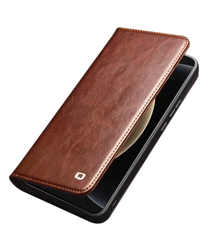 Housse Xiaomi 15 Ultra fait main en cuir véritable