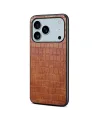 Coque iPhone 17 Pro Effet Peau Crocodile