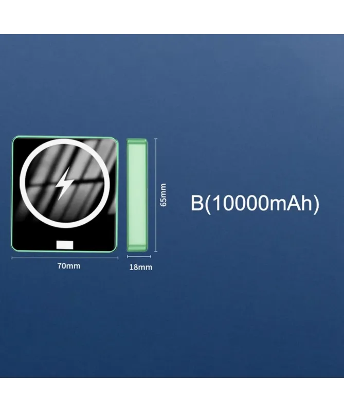 Batterie Externe Magnétique 10000mAh Charge Rapide | PowerMag