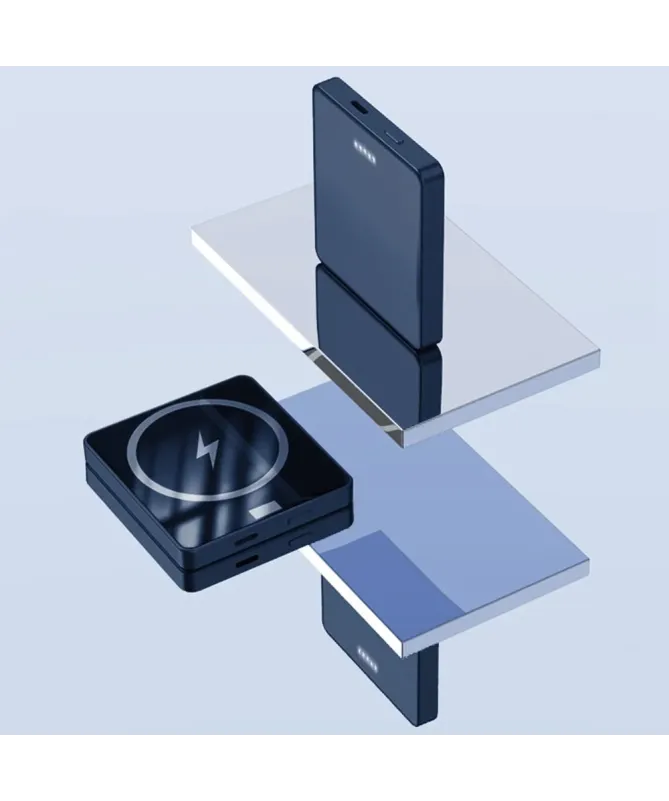 Batterie Externe Magnétique 10000mAh Charge Rapide | PowerMag