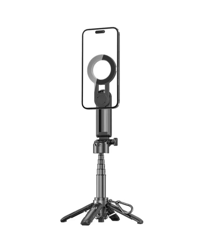 Perche Selfie Trépied Magnétique avec Lumière RGB | Pocket Tripod