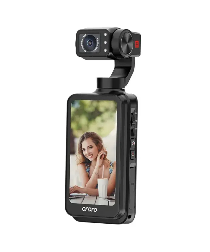 Caméra de Poche Stabilisée 5K ORDRO M5