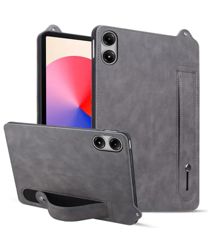Coque Xiaomi Redmi Pad 2 en Simili Cuir avec Anse et Support