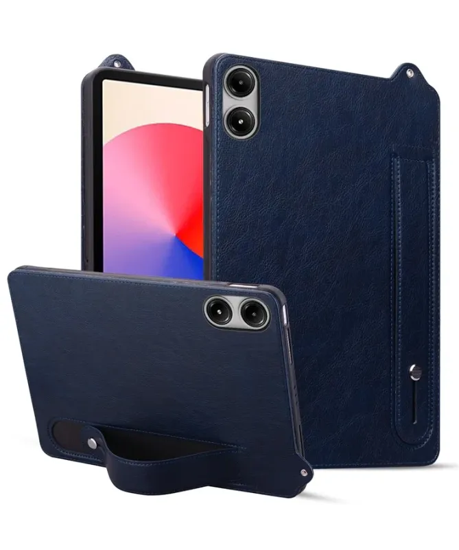 Coque Xiaomi Redmi Pad 2 en Simili Cuir avec Anse et Support