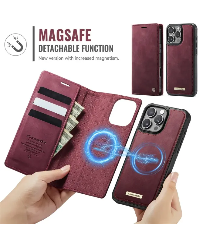 Housse Portefeuille Détachable iPhone 16 Pro Max MagSafe