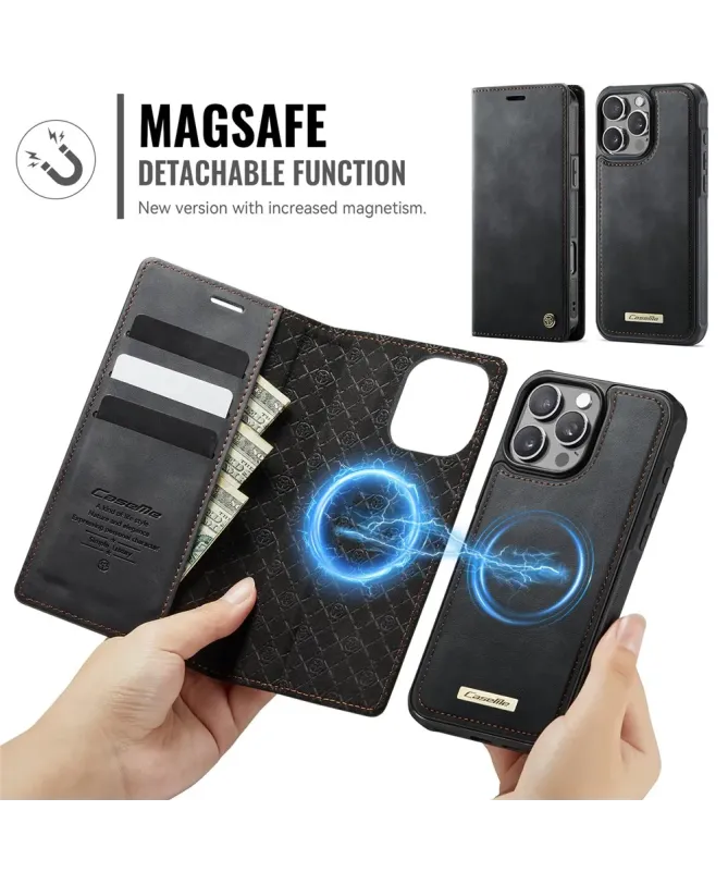 Housse Portefeuille Détachable iPhone 16 Pro Max MagSafe