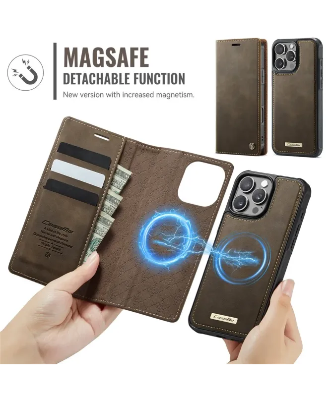 Housse Portefeuille Détachable iPhone 16 Pro Max MagSafe