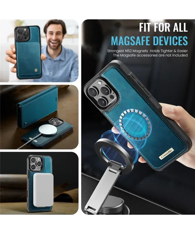 Housse Portefeuille Détachable iPhone 16 Pro Max MagSafe