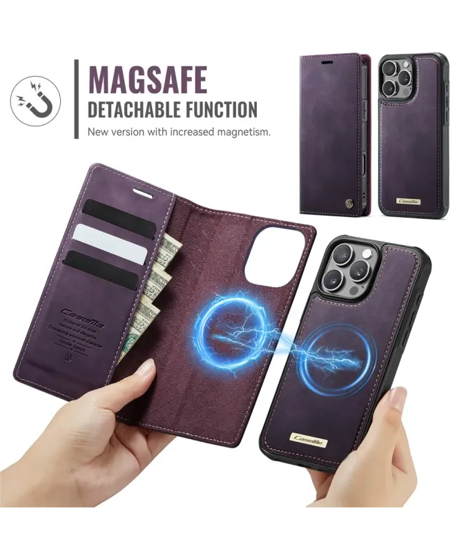Housse Portefeuille Détachable iPhone 16 Pro Max MagSafe