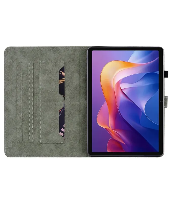 Housse Xiaomi Redmi Pad 2 Effet Cuir avec Support | ClassiFolio