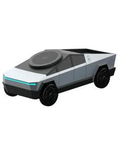 Chargeur Sans Fil 3 en 1 Design Cybertruck 15W | CyberDock