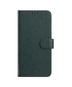 Housse Samsung Galaxy S25 FE en Cuir Véritable | ClassiCuir Vert foncé