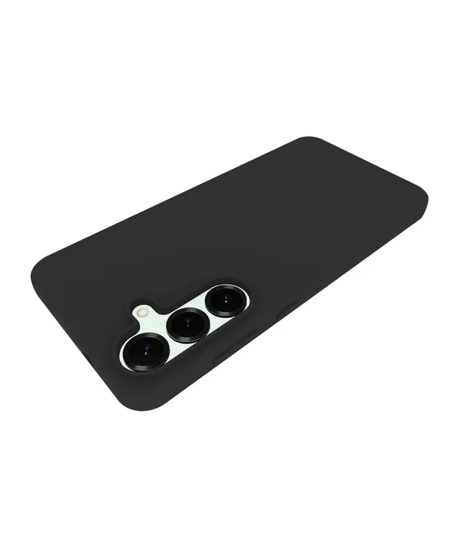 Coque Noire Mat Samsung Galaxy S25 FE avec Verre Trempé - photo 2
