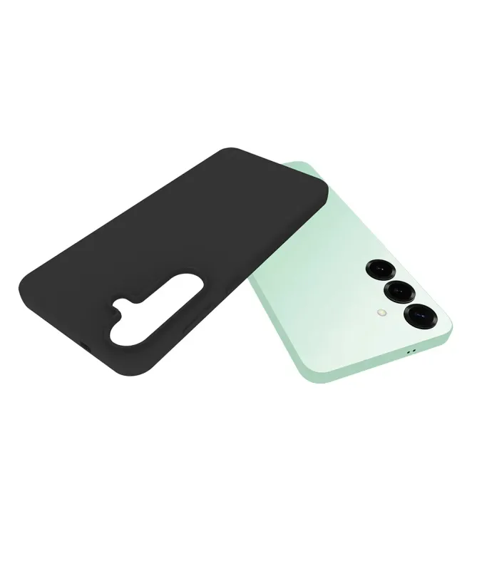 Coque Noire Mat Samsung Galaxy S25 FE avec Verre Trempé - photo 5