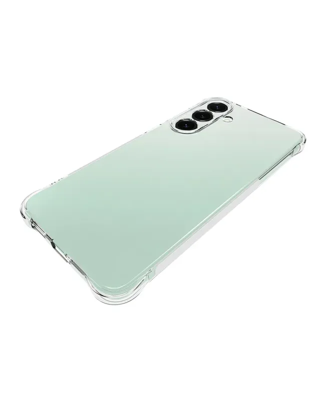 Pack Samsung Galaxy S25 FE Coque Coins Renforcés Transparente avec Ver