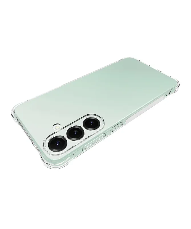 Pack Samsung Galaxy S25 FE | Coque Coins Renforcés Transparente avec 2