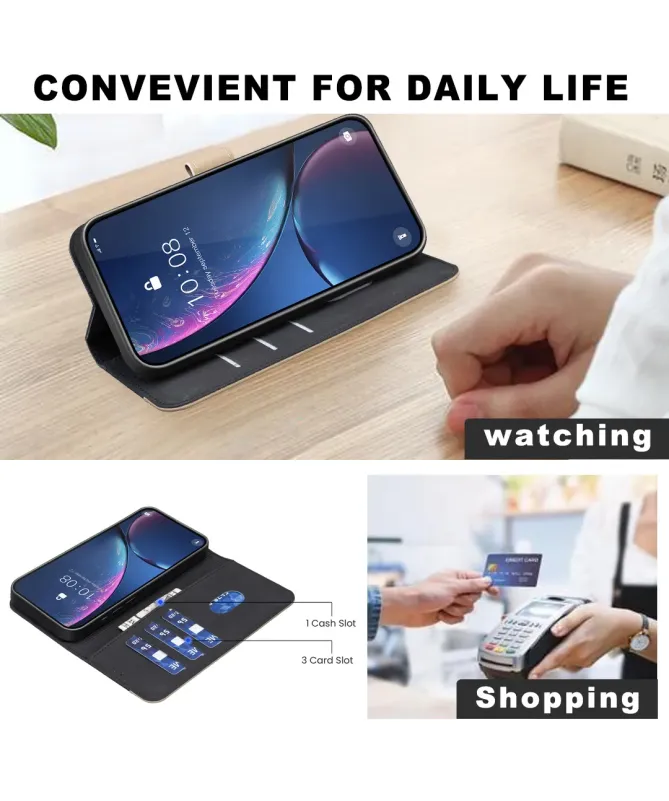 Housse Samsung Galaxy S25 FE Porte-Cartes Fleurs | BF36