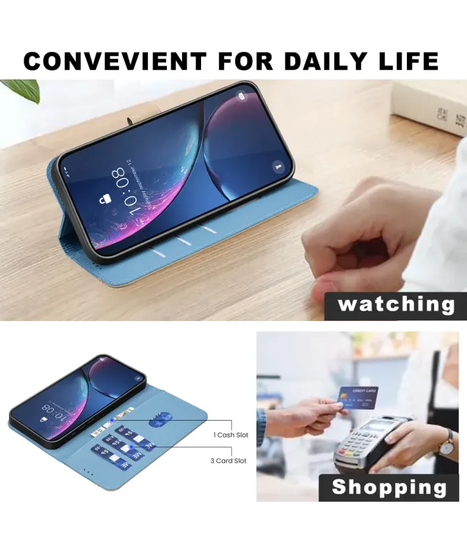 Housse Samsung Galaxy S25 FE Porte-Cartes Fleurs | BF36